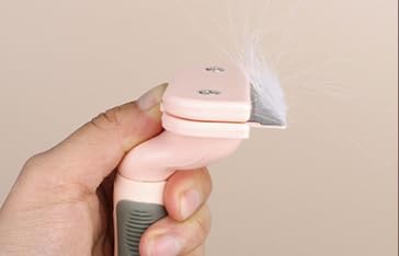 TopMed ETS Deshedding Tool For Dogs & Cats, Pet Grooming Brush For All Kind Of Pet Hair, Reduces Shedding Effectively Proven Grooming Tools for Dogs Cats and Other Animals (Small, Pink) Small - PawsPlanet Australia