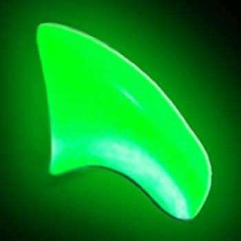 40 Pack Soft Nail Caps for Cat Claws Green Glow in The Dark Small