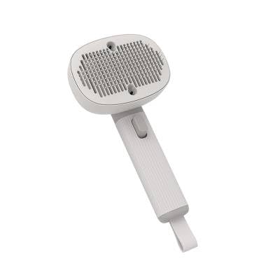 DOC'S 4 in 1 Multifunctional Vibration Massage Pet Comb Negative Ion One Click Self Cleaning Slicker Pet Grooming Brush for Dogs Cats - PawsPlanet Australia
