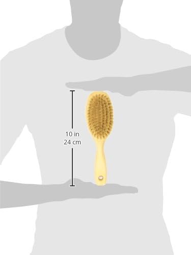 Mars Professional Wood Pin and Bristle Brush for Horses, Mane and Tail, Made in Germany
