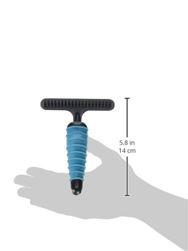Master Grooming Tools Ergonomic Undercoat Rakes — Efficient Tools for Grooming Dogs, Long Pins, Black (Pack of 3) 20 Pins (Pack of 3) - PawsPlanet Australia