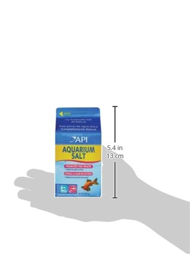 API AQUARIUM SALT Freshwater Aquarium Salt 16-Ounce Box 16 oz Aquarium Treatment