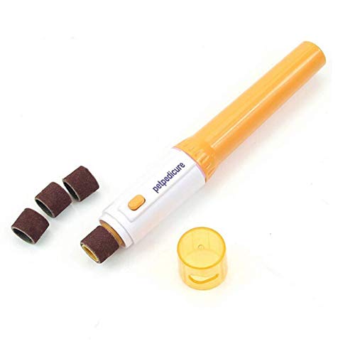 buygoodgoods Pet Pedicure Battery Operated Cat and Dog Nail File