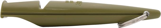 ACME 210.5 Professional Dog Training Whistle with Lanyard. BPA-Free Plastic. 90 dBA. Standardized 5700Hz Frequency for Smaller Dogs. Weatherproof. Made in The UK (Olive Drab) Olive Drab