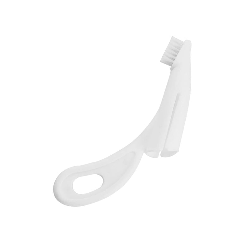 Dog Tooth Brush, Cat Toothbrush, Nylon Remove Finger Toothbrush for Dogs Dog Finger Toothbrush for Small & Large Pet (White)