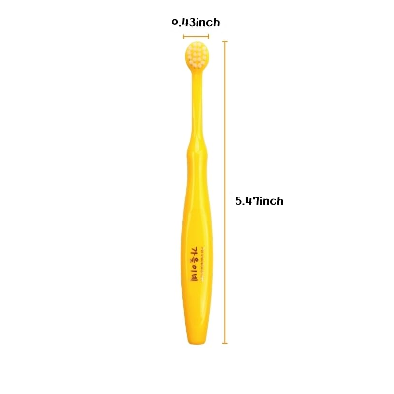 Tiny Small and Medium Dog Toothbrush Made in Korea Toothbrush Bristles That are Soft and Do Not Irritate Your Dog’s Gums Small Toothbrush Grip and Excellent Tartar Removal (4pcs) - PawsPlanet Australia