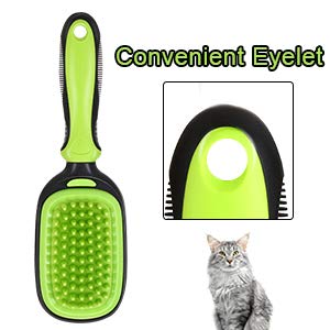 Ownpets 5 in 1 Pet Brush Set, Pet Grooming Shedding Massage Combs for Long Short Hair Dogs & Cats, Removes Undercoat, Dander, Dirt & Improves Circulation