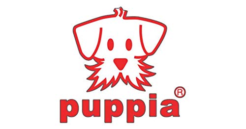 Puppia Vivien Dog Harness small dog - Super soft and comfortable in many colours - Checkered edges - Also usable as Puppy Harness - Anti Pull Dog Lead, Black, XS - PawsPlanet Australia