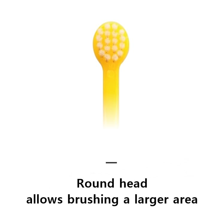 Tiny Small and Medium Dog Toothbrush Made in Korea Toothbrush Bristles That are Soft and Do Not Irritate Your Dog’s Gums Small Toothbrush Grip and Excellent Tartar Removal (4pcs) - PawsPlanet Australia