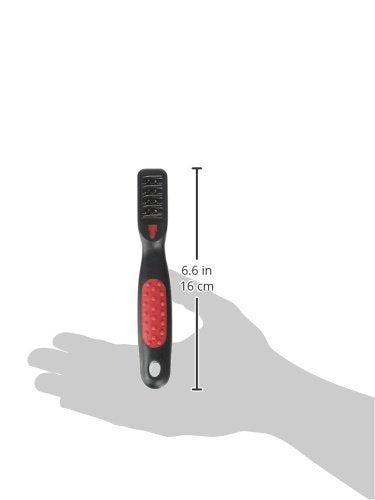 RYAN'S PET SUPPLIES Paw Brothers Coat Breaker, Dematting Hair Brush for Dogs, Dog Brush Comb for Shedding, Tiered Prongs Stainless Steel Teeth, Hair, Knots, Tangle, Mats Removal Tool for Dogs Extra