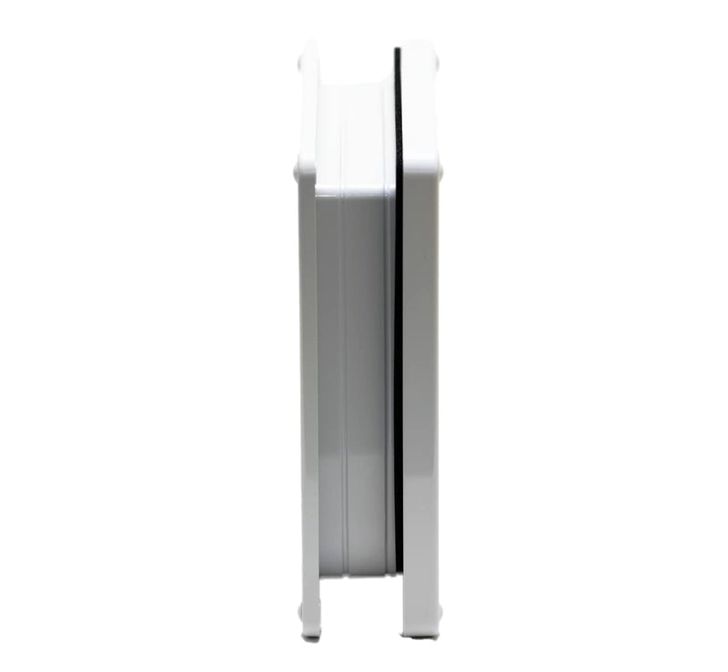 Cat Mate 4-Way-Locking Cat Flap with Door Liner to 2" (235) - Secure Lockable Door for Small to Medium Sized Cats, for UPVC, Wood and Wall, White 4-Way Locking with Door Liner