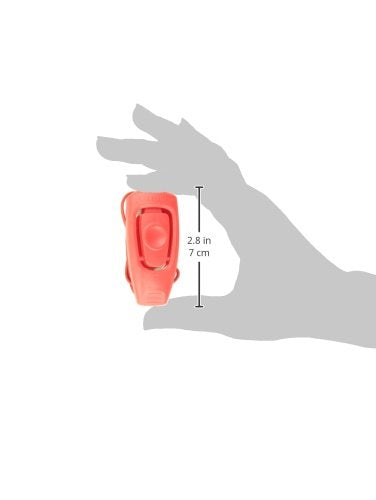 Company of Animals Whizzclick, Clicker and Whistle Combined, Recall and Reward Training, Wrist Strap, for All Dogs Including Sensitive Dogs and Puppies (Pack of 2) One Size (Pack of 2) - PawsPlanet Australia