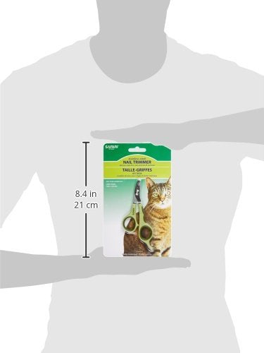 Coastal Pet- Safari - Cat Deluxe Nail Trimmer, No Color, One Size (5" L x 2.25" W) - PawsPlanet Australia