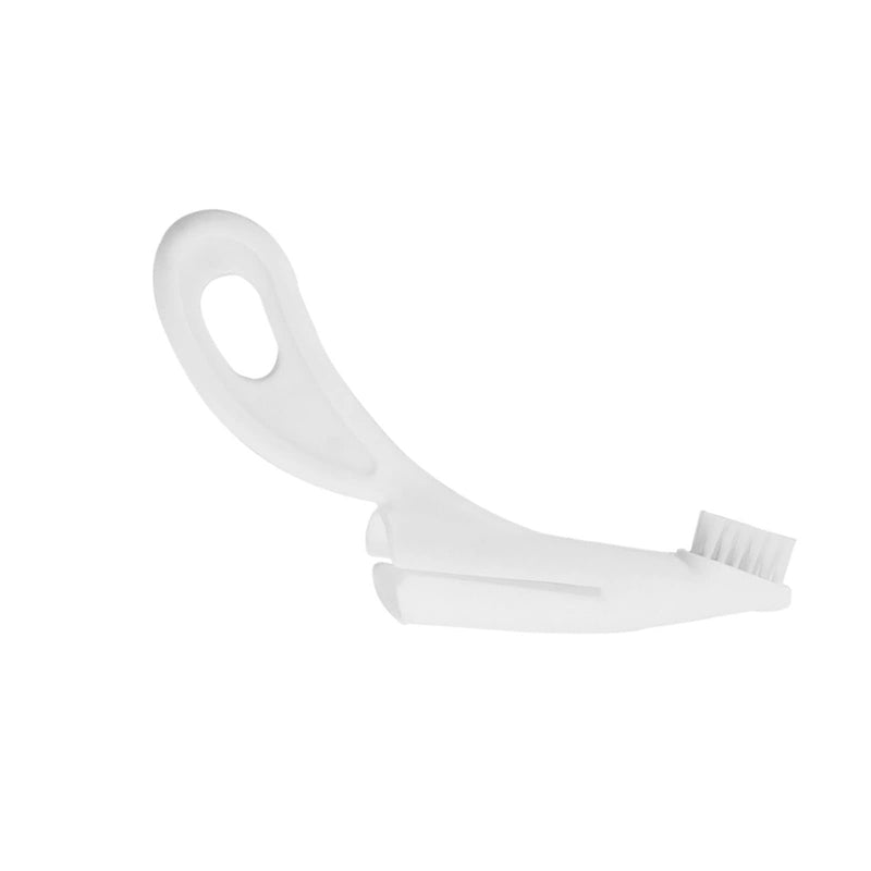 Dog Tooth Brush, Cat Toothbrush, Nylon Remove Finger Toothbrush for Dogs Dog Finger Toothbrush for Small & Large Pet (White)