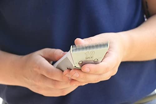 Oster CryogenX Detachable Pet Clipper Blade, Size 10 Wide (078919-446-005) 10 Wide, 2.4mm - PawsPlanet Australia
