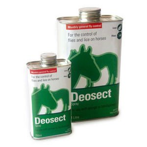 Deosect 5.5% Fly Cutaneous Spray Equine Solution For Horses 1 Litre 1L - PawsPlanet Australia