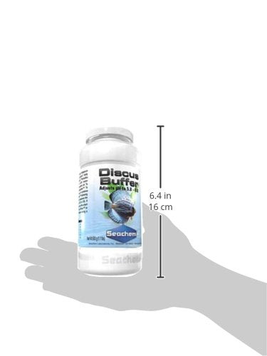 Seachem Discus Buffer 500gram,white. Adjusts pH to 5.8-6.8 500 g