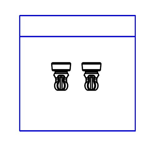 Slopper Stopper FingerValve, (Replacement FingerValve) - Color Black, Qty 2 - PawsPlanet Australia