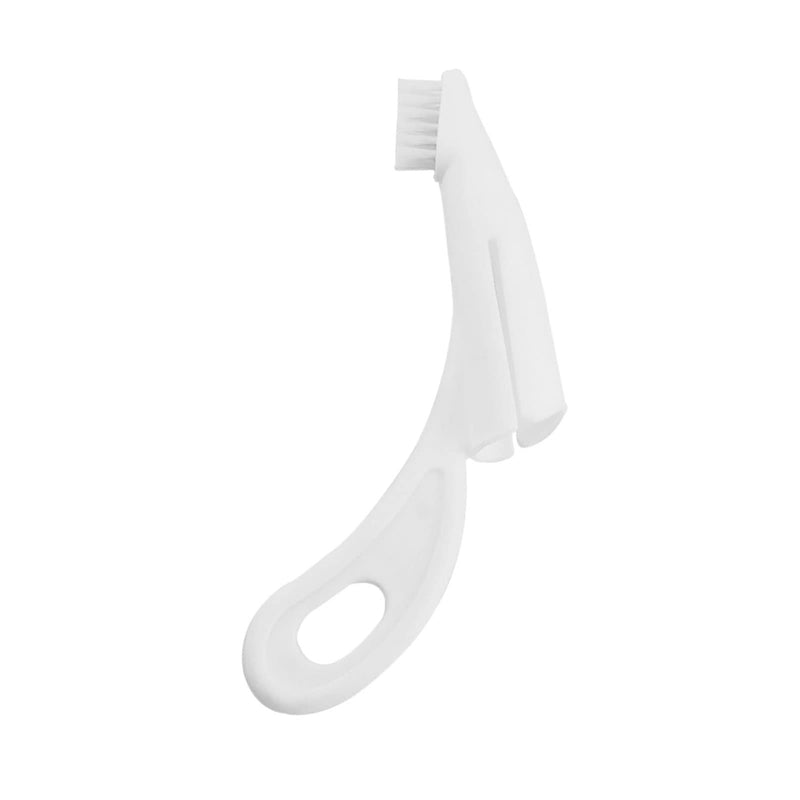 Dog Tooth Brush, Cat Toothbrush, Nylon Remove Finger Toothbrush for Dogs Dog Finger Toothbrush for Small & Large Pet (White)