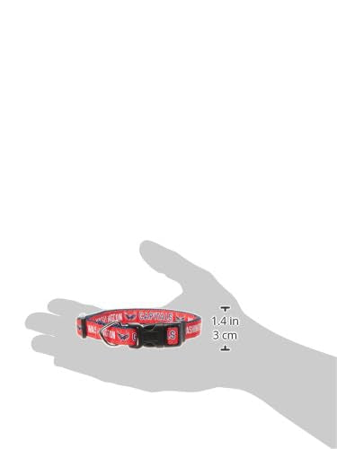 NHL PET Collar Washington Capitals Dog Collar, Size Medium Hockey Team Collar for Dogs & Cats. A Shiny & Colorful Dog & Cat Collar Licensed by The NHL - PawsPlanet Australia