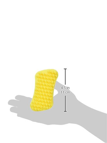 Pet + Me Multi-functional Grooming Brush for Short Hair Dog, Yellow