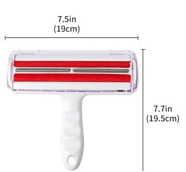 Pet Hair Remover - Portable, Reusable Roller - Cat & Dog Hair Remover for Sofa, Bedding, Carpets, Car Seat and Other Furniture - PawsPlanet Australia