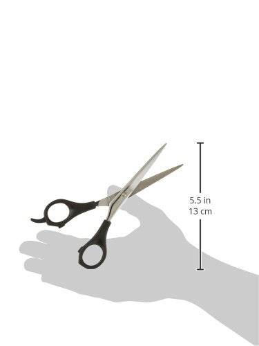 TAMSCO Bird Feather Scissor 6-Inch Plastic Handle Stainless Steel Plastic Molded Handles Beveled Edge Micro Serrated Blades Great for Grooming Bird Feathers - PawsPlanet Australia