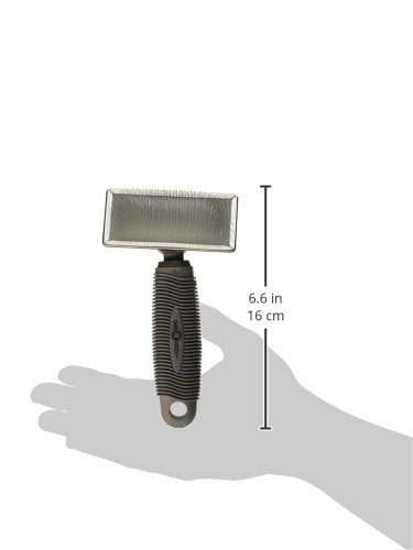 Premium Pet Slicker Brush for Cats & Dogs Shedding Tool, Grey, Small - PawsPlanet Australia
