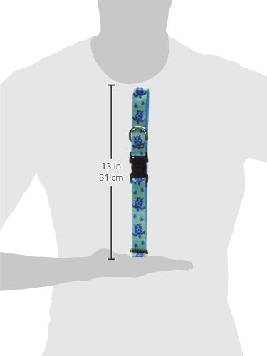 LupinePet Originals 1" Turtle Reef 16-28" Adjustable Collar for Large Dogs - PawsPlanet Australia