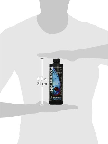 Brightwell Aquatics Florin pH- - Water Conditioner to Lower pH Level in Freshwater, Planted, and Marine Saltwater Aquariums, 500-ml - PawsPlanet Australia