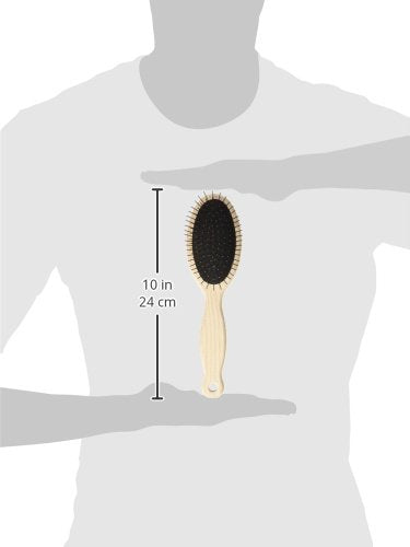 #1 All Systems 27mm Firm Pin Brush, Large, Black - PawsPlanet Australia