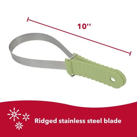 Coastal Pet Safari Dual-Sided Dog Shedding Blade - Stainless Steel Grooming Blade for Thick Coats - for Dogs with Short and Long Hair - Medium-Large - 10" x 3.25" NO Color Pack Of 1