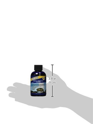 MICROBE-LIFT Rock and Substrate Cleaner for Aquatic Turtle Aquarium Environments, Clarifies Tank Water, Degrades Fecal Matter, 4oz