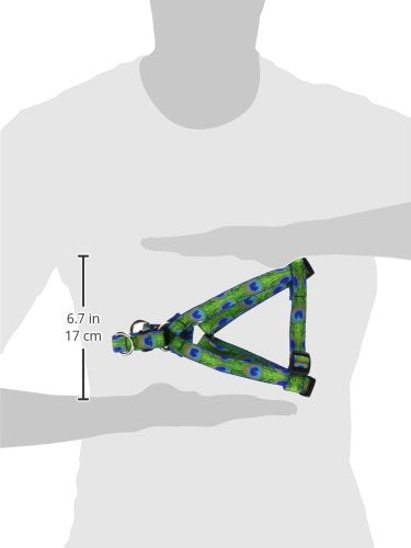 LupinePet Originals 3/4" Tail Feathers 15-21" Step In Harness for Small Dogs 3/4"W; 15-21" Girth - PawsPlanet Australia