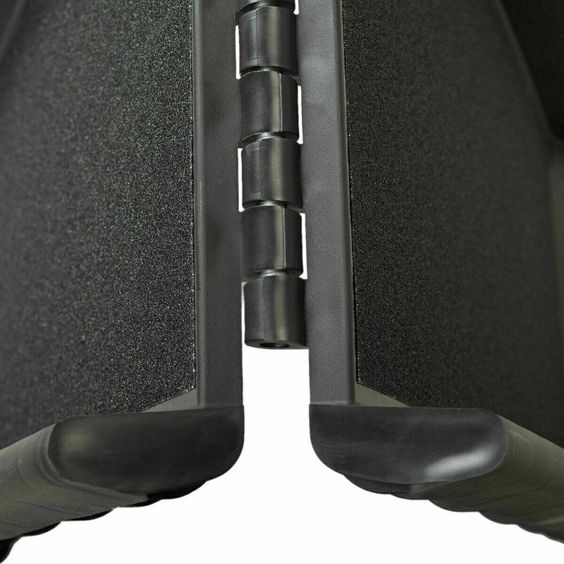 KESSER® dog ramp foldable dog stairs dog car ramp car trunk ramp for pets entry aid for trunk, up to 90 kg, 156x40cm, light, stable, non-slip dog stairs, black - PawsPlanet Australia