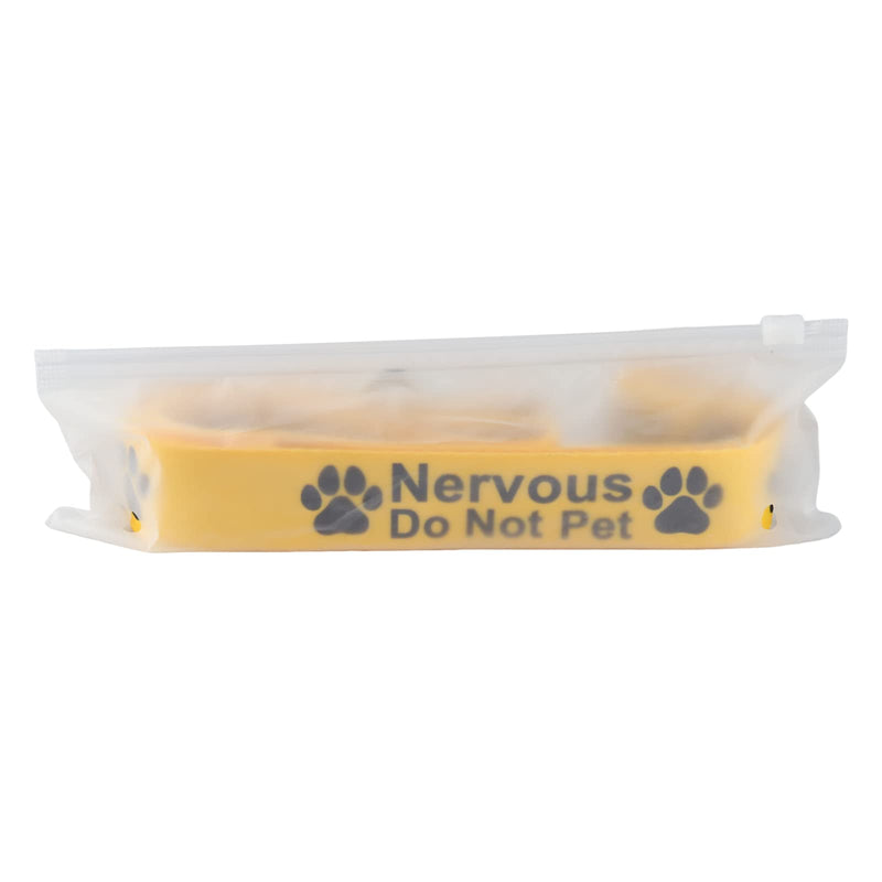 Funny Dog Leash Nervous Do Not Pet Dog Leash Walking Training Dog Leashes Dog Owner Pet Lover Gift (Nervous Do Not Pet-YE) Nervous Do Not Pet-YE - PawsPlanet Australia