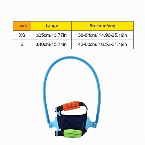 Sheens Anti-Collision Ring for Blind Dogs, Adjustable, Lightweight, Cataract-Proof Guide Halo Protective Case for the Circle Blind Pet Cats, Anti-Collision Ring Safety Harness (XS) XS