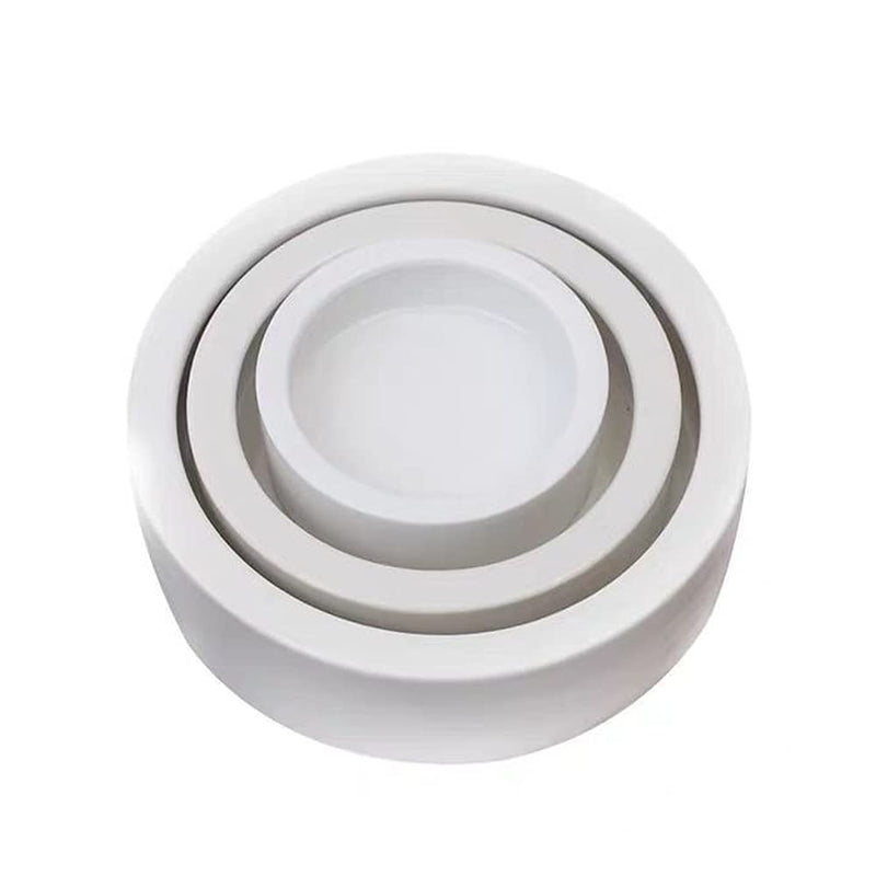 Reptile Food Water Bowl, 2 pcs Ceramics Worm Dish ,Anti-Escape Reptile Water Feeder ,Mealworm Bowl for Lizard Gecko Bearded Dragon, (S,M,L) (Large) Large - PawsPlanet Australia