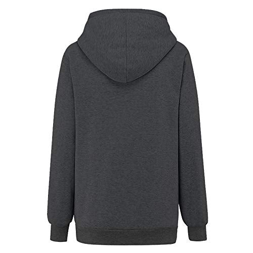 ALYC Pet Pouch Hoodie- Dog Cat Holder Carrier Sweatshirt Fleece Big Pouch Pullover for Women (Dark Grey, XX-Large) Dark Grey - PawsPlanet Australia