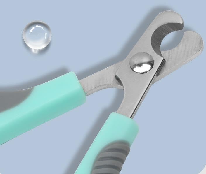 Pet Nail Clippers, Small Animal Toenail Trimmer Kit, Multiple Sizes, Light Green and Silver - PawsPlanet Australia
