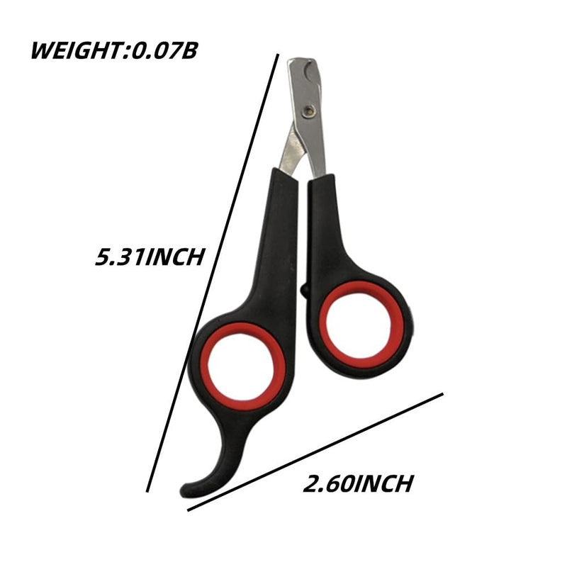 Pet Nail Clipper, Professional Claw Trimmer for Cat, Small Dog, Rabbit, Small Animal, Stainless Steel - PawsPlanet Australia