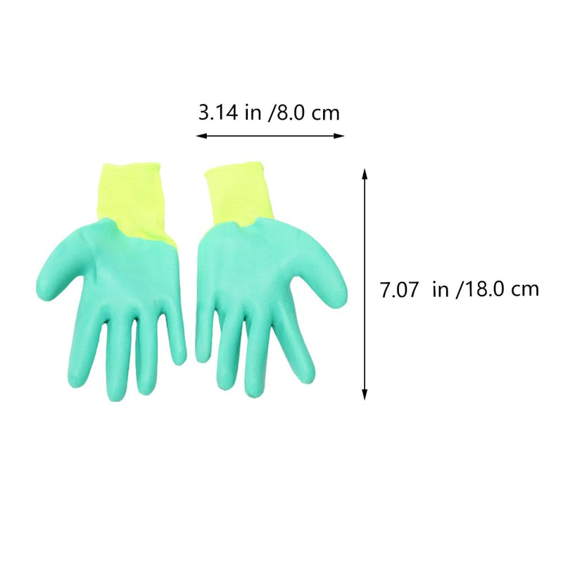 2 Pairs Hamster Gloves, Animals Glove to Handle Hamsters Hamster Bite Gloves Small Animal Handling Gloves Bite Gloves for Hamsters Rubber Pet Cat Gloves - PawsPlanet Australia