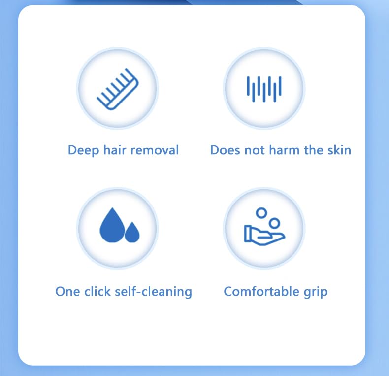 Self Cleaning Slicker Brush, Dog Cat Bunny Pet Grooming Shedding Brush，Deshedding Pet Supplies Accessories (Blue) (Blue) Blue - PawsPlanet Australia