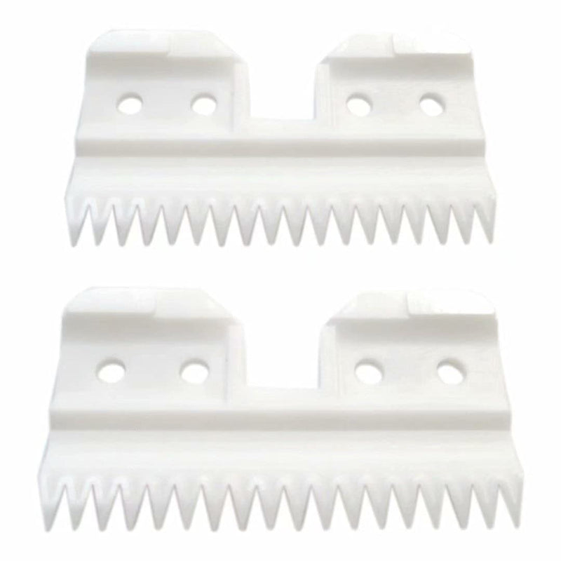 2pcs 18Teeth Ceramic Blade Fast Feed Clippers Replacement Blades for A5 Grooming Cutter Series, 18Teeth Andis Blade Parts (3F/3FC, 4F/4FC, 5F,/5FC, 7F/7FC, 3#, 4#, 5#,7#, 8.5#, 9#, 10#) - PawsPlanet Australia