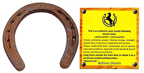 Authentic Certified Used Horseshoe - Good Luck Charm - Rustic - Lucky Gift Feng Shui