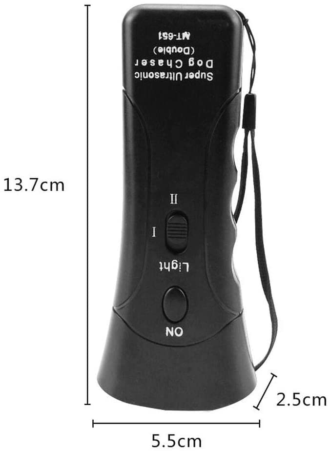 Ultrasonic Anti Dog Barking Pet Trainer LED Light Gentle Anti Barking Chaser Style 3 in 1 Bark Control Tool, Pet Training Device, Handheld Trainer, Stop Barking & Repellent Indoor Outdoor - PawsPlanet Australia