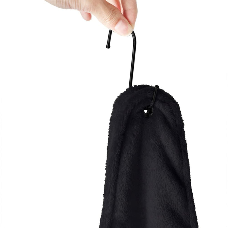 Cat Dog Hammock Helper, Microfiber pet Grooming Hammock Restraint Bag, Pet Bath Towel Drying Towel, Help The Beloved pet to wash, Groom and Trim The Nails (S, Black)