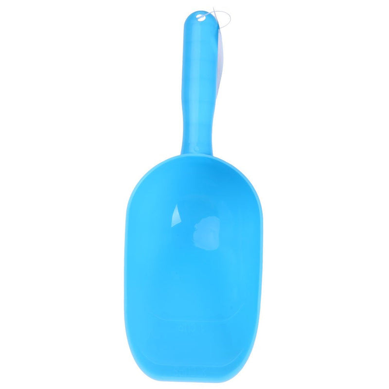 Sroute Pet Food Scoop; 1-Cup, Lines 1/2 Cup 1 Cup, Volumes 100ml 200ml, Dog Puppy Cat Rabbit Plastic Pet Food Scoop,Four Colors Available Blue - PawsPlanet Australia