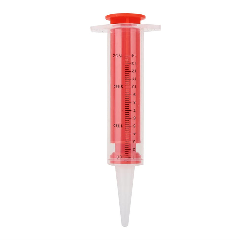 Yinhing pet medication applicator for cats and dogs. Uses a needle for liquid medications. Comfortable handle with dose control for easy pet medication feeding.