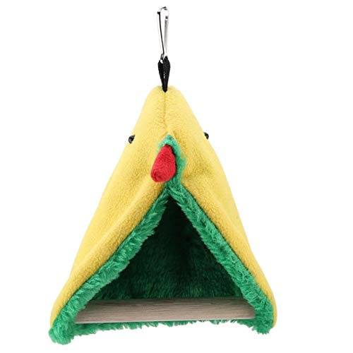 cigemay Parrot Hammock, Reduce Stress Bird Happy Tent, Bird Hammock, Finches Macaws Cockatiels for Small Parakeets - PawsPlanet Australia